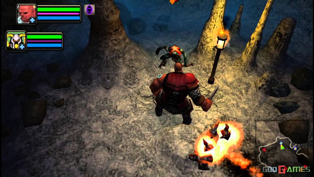 Dungeon Siege: Throne of Agony - Gameplay PSP HD 720P (PPSSPP)