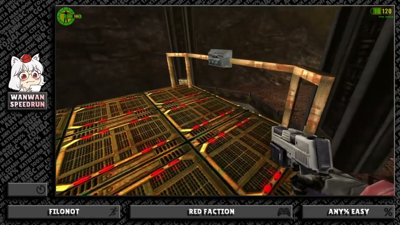 WanWan Speedrun Red Faction вместе с Filonot