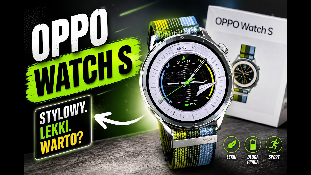 Oppo Watch S - najlepszy zegarek za 900 złotych?