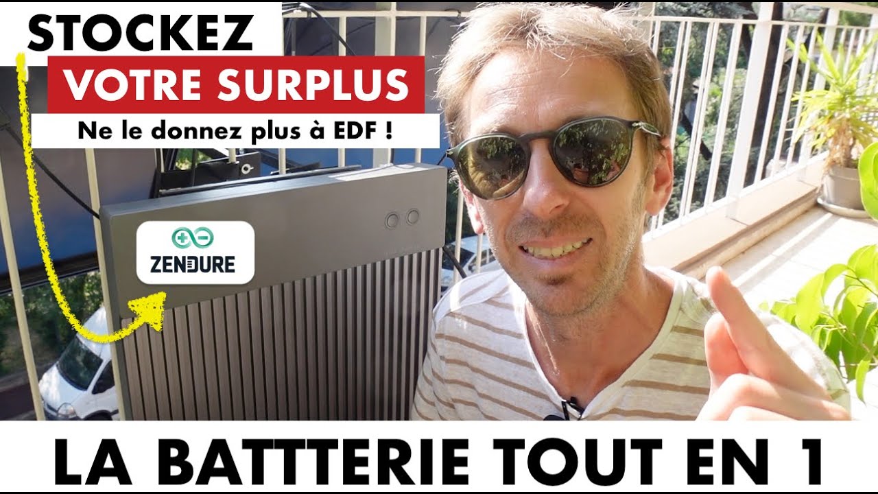 Zendure AIO . INSTALLATION et AVIS du kit solaire + batterie id&eacute;al pour balcon.