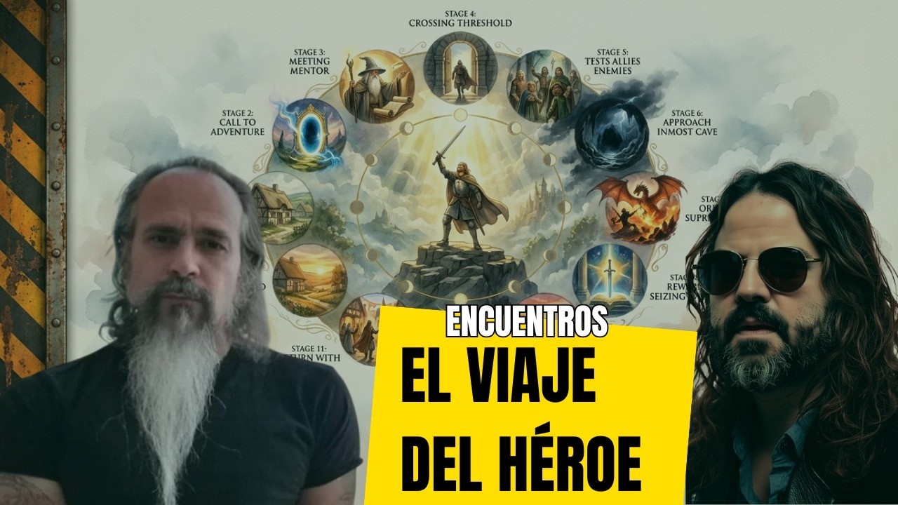 El VIAJE del H&Eacute;ROE de Joseph Campbell, AL COMPLETO | Gonzalo RODR&Iacute;GUEZ y Santiago ARMESILLA