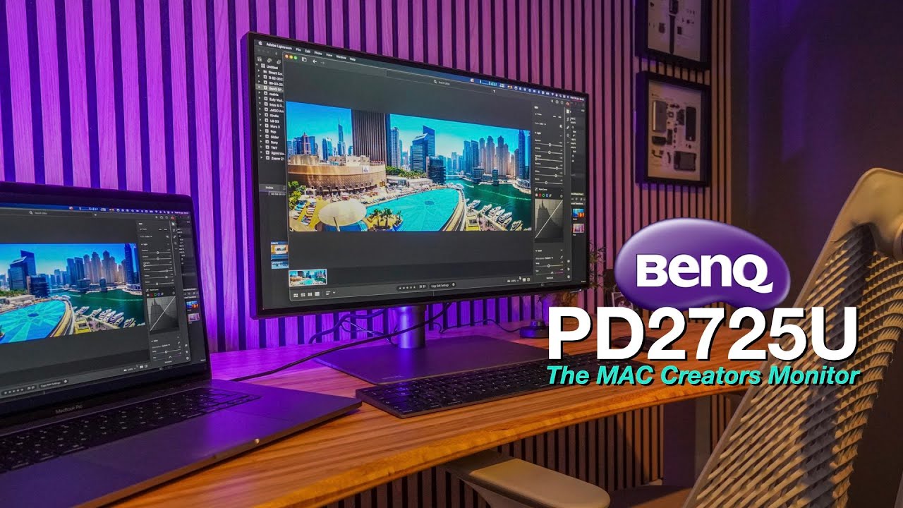Монитор BenQ PD2725U 4K | Выбор Apple для создателей контента с режимом Mac