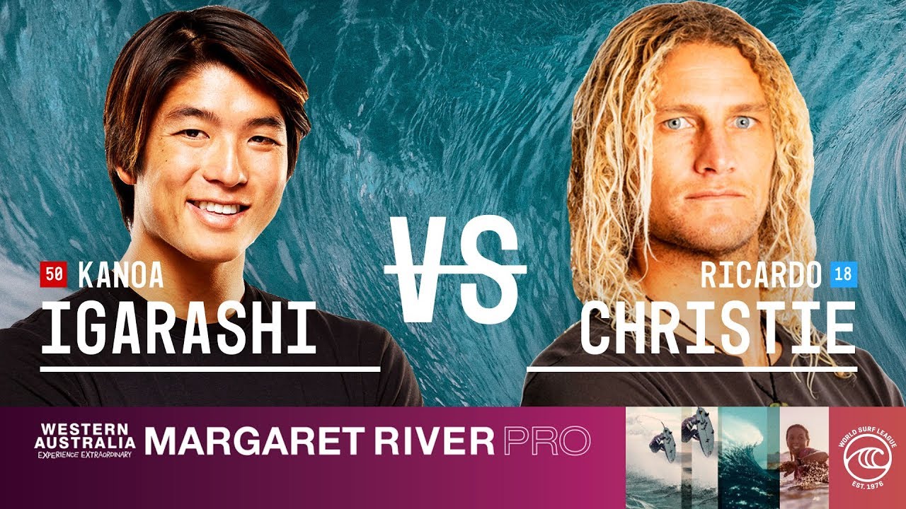 Kanoa Igarashi vs. Ricardo Christie - Round of 32, Heat 16 - Margaret River Pro 2019