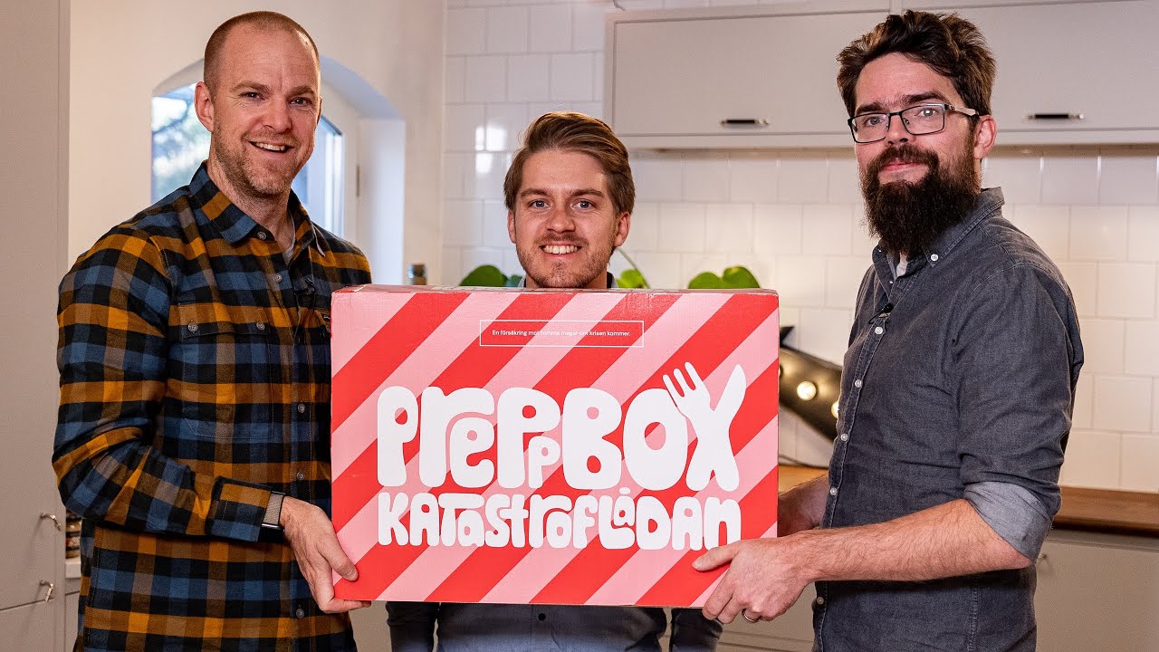 Krigshistoriepodden testar PREPPBOX - Katastroflådan