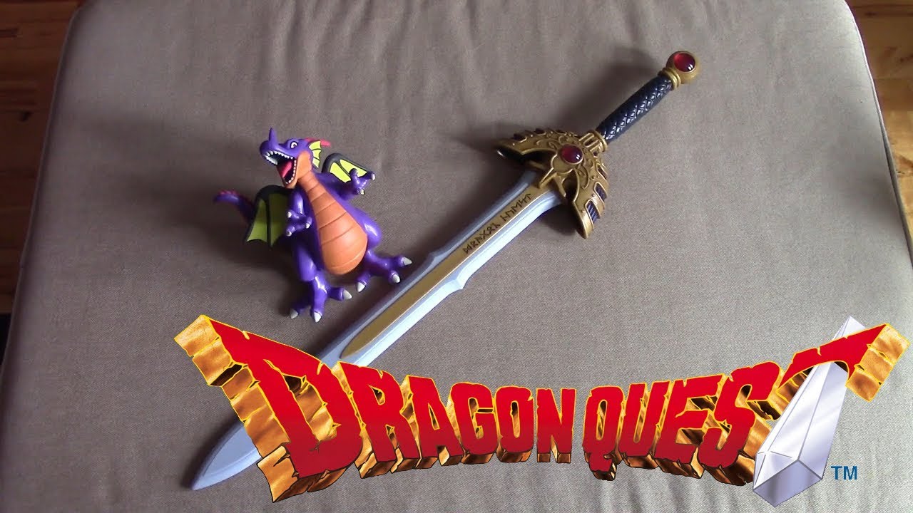 Erdrick/Loto's Sword and Dragonlord Figure Unboxing