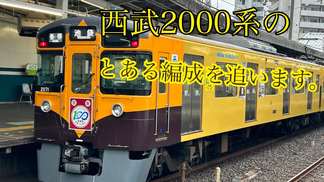 【西武鉄道】あのラッピング車両を追いかけてみた！