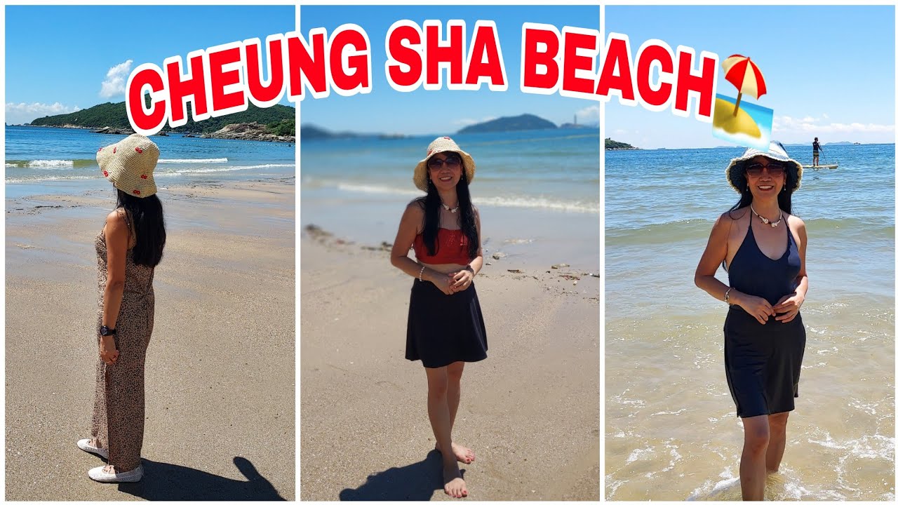 Lets Go Swimming At Cheung Sha Beach🏖Lantau Island.@felyganzagan2822