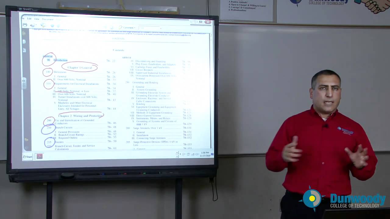 NEC Code part 1 of 4 (Chad Kurdi)