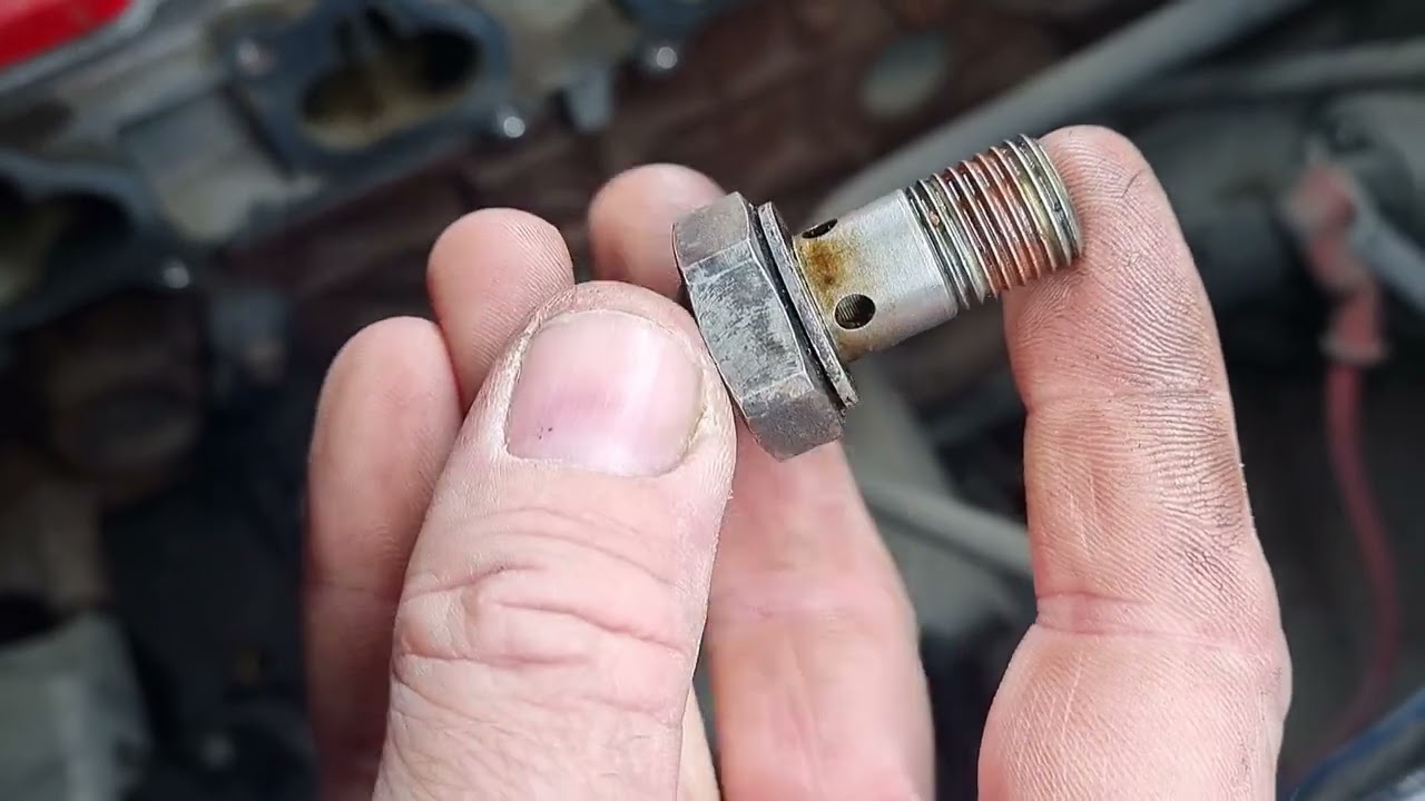 XR6 turbo oil feed filter upgrade