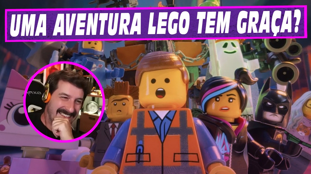 Tentando rir com Uma Aventura Lego