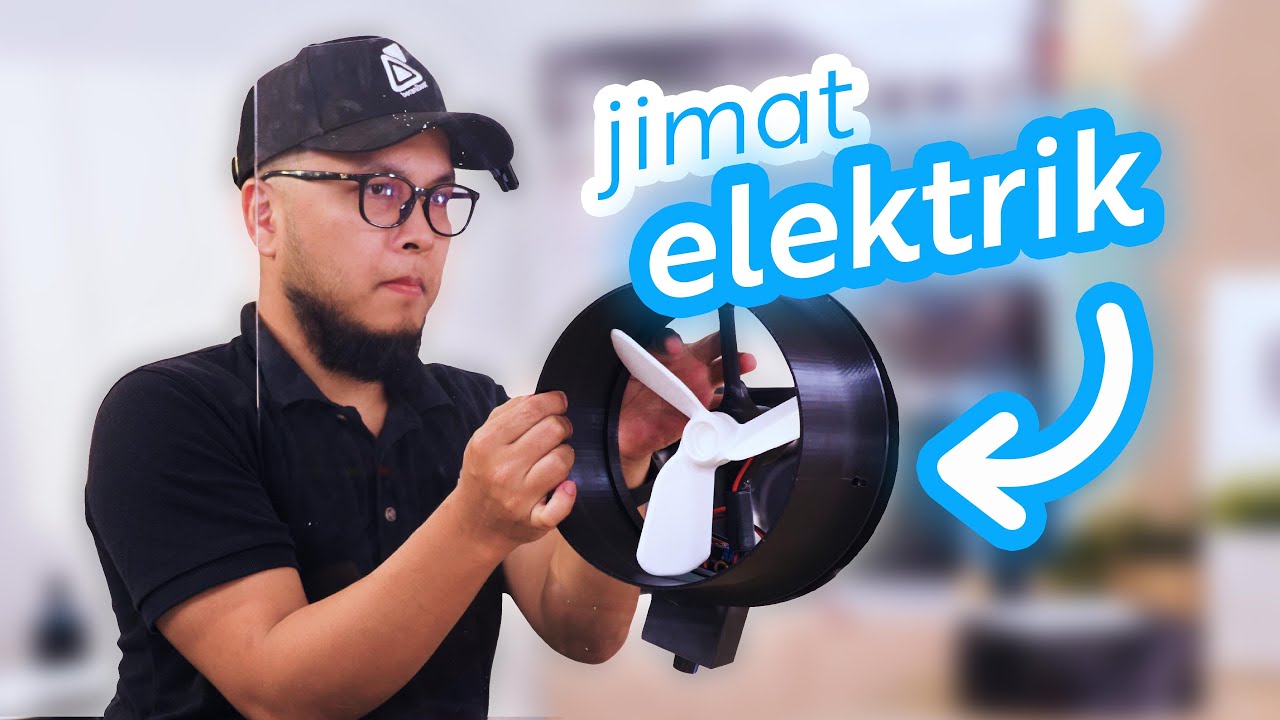 Saya jimatkan elektrik dengan modify exhaust fan
