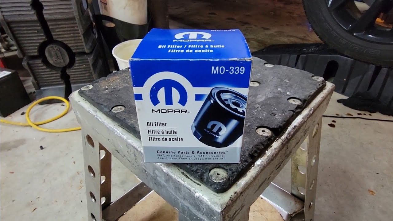 Oil Change 2017 Dodge Durango RT R/T SXT SE Drain Plug Size Oil Filter 5.7L Hemi Engine