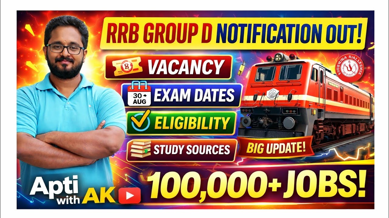 Railway Group D Notification Out 🔥