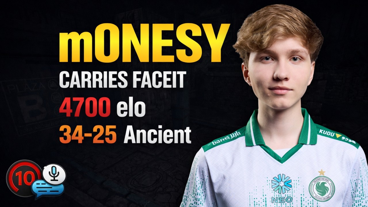 m0NESY PLAYS FACEIT LVL 10 Ancient (34-25) M0NESY Highlights! CS2