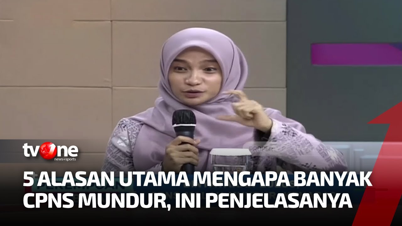 Generasi Y dan Z Dominasi Mundurnya CPNS, Tidak Siap Kerja Kah? | Perempuan Bicara tvOne