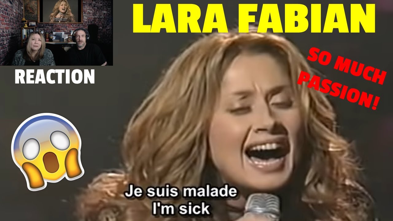 Couple Reaction - Je suis malade Lara Fabian French and English subtitles | Angie & Rollen Green