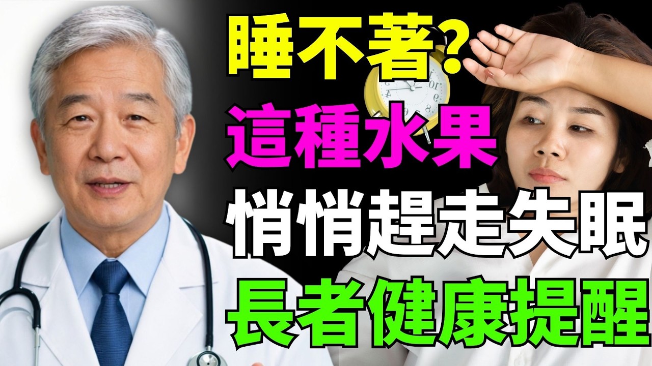 半夜睡不著？這種水果提升褪黑激素，幫助快速入睡的天然方法！