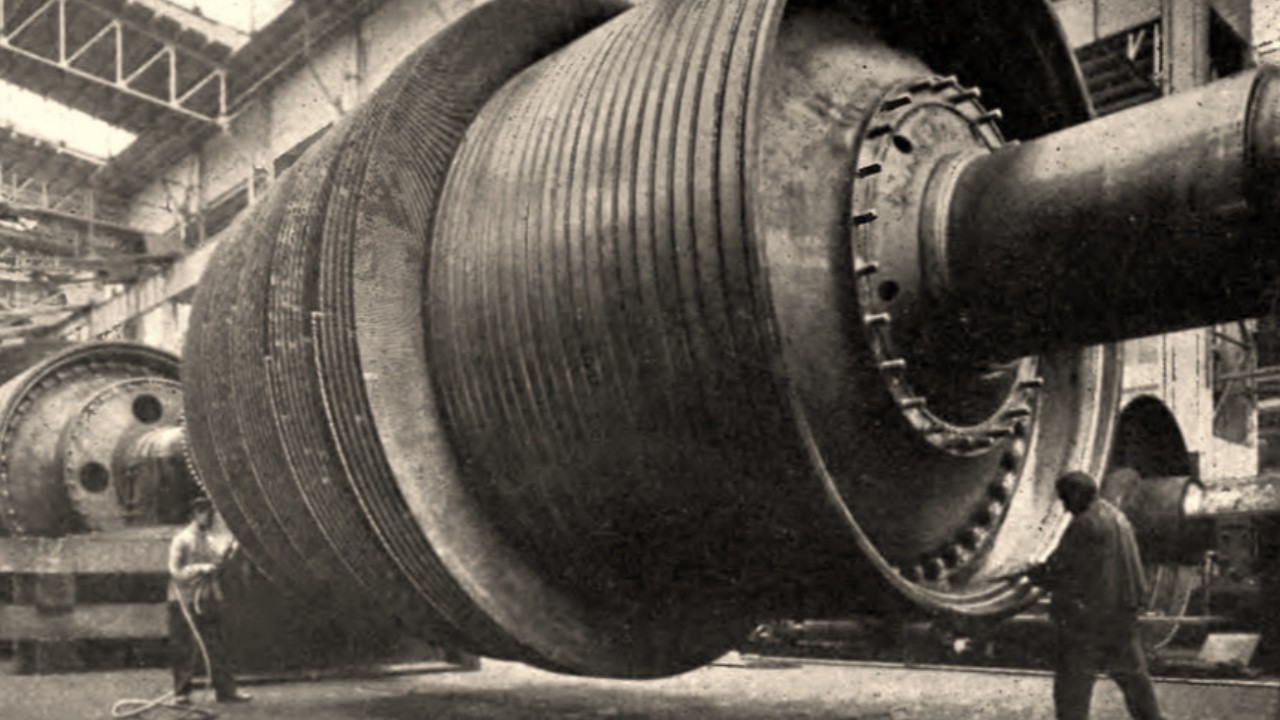 Cathedrals of Power: The Giant Steam Turbines That Roared Across the Grid