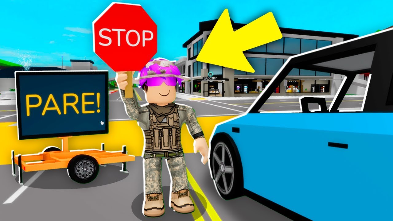 Eu PATRULHEI A FRONTEIRA do BROOKHAVEN!
