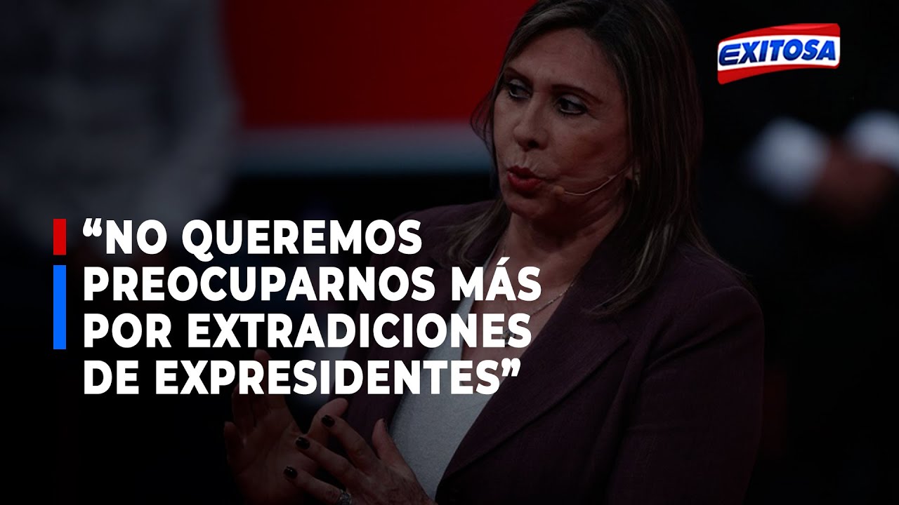 🔴🔵Zenaida Solís: No queremos preocuparnos más por extradiciones de expresidentes