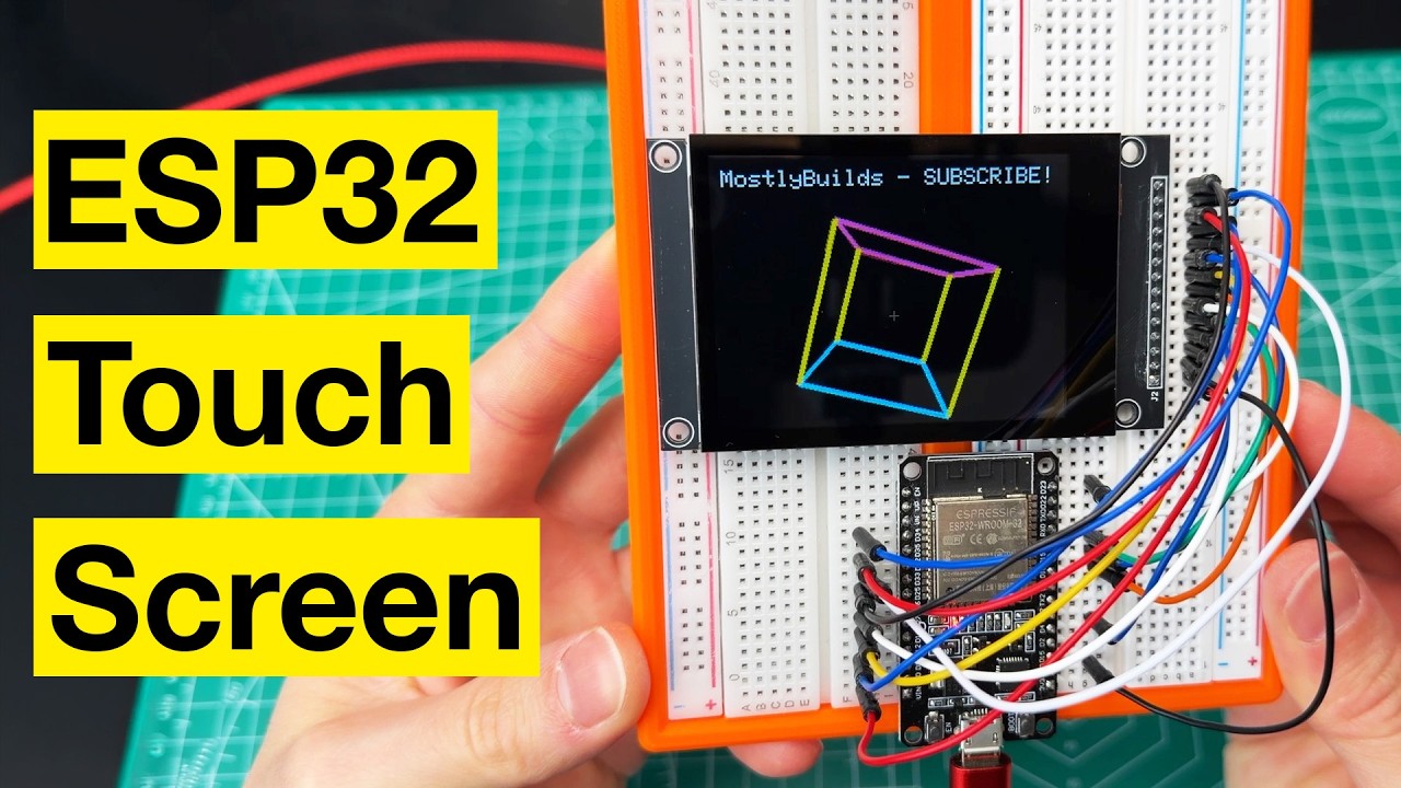 Add a Touchscreen to Your ESP32 Project (It’s Easier Than You Think)