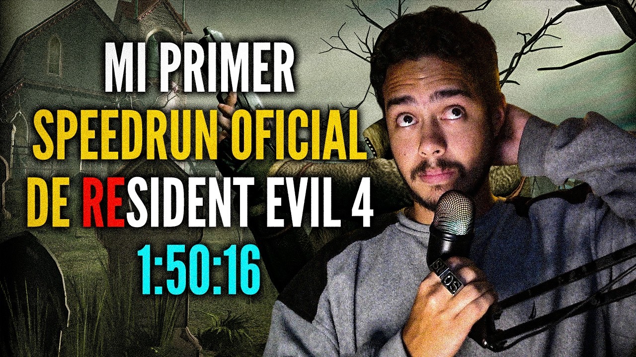 MI PRIMER SPEEDRUN OFICIAL DE RESIDENT EVIL 4 POR MILTONPR11