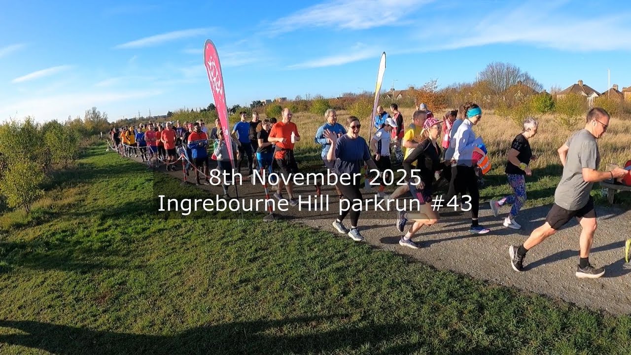 Ingrebourne Hill parkrun, #43 - November 8th 2025 (fast)