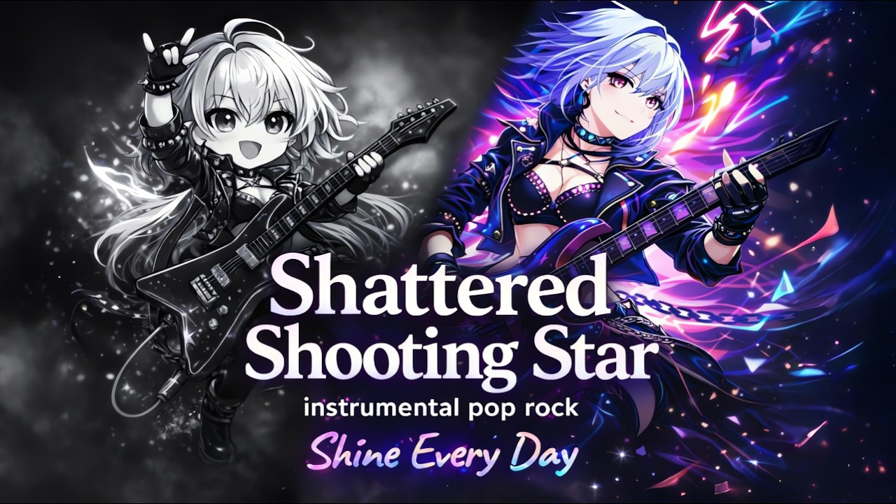 Shattered Shooting Star – Anime Opening Music (Vibrant OP Style / J-Pop Rock)