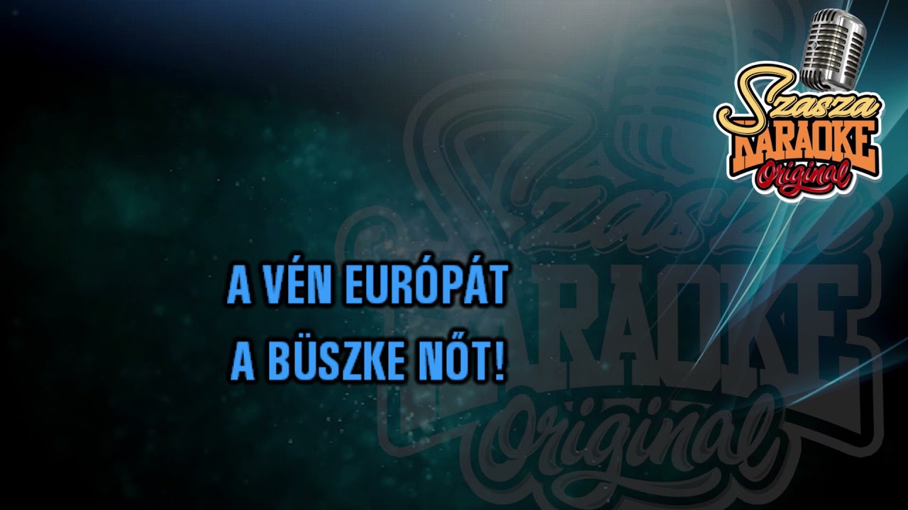 Vén Európa   magyar karaoke   Varga Miklós   Szasza Karaoke