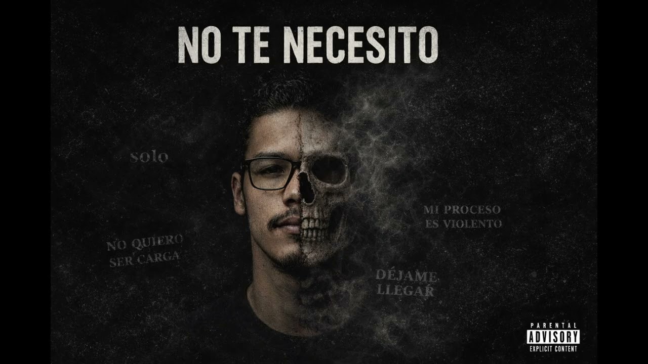 NO TE NECESITO | Rap Emo x Trap Oscuro (Letra Oficial)