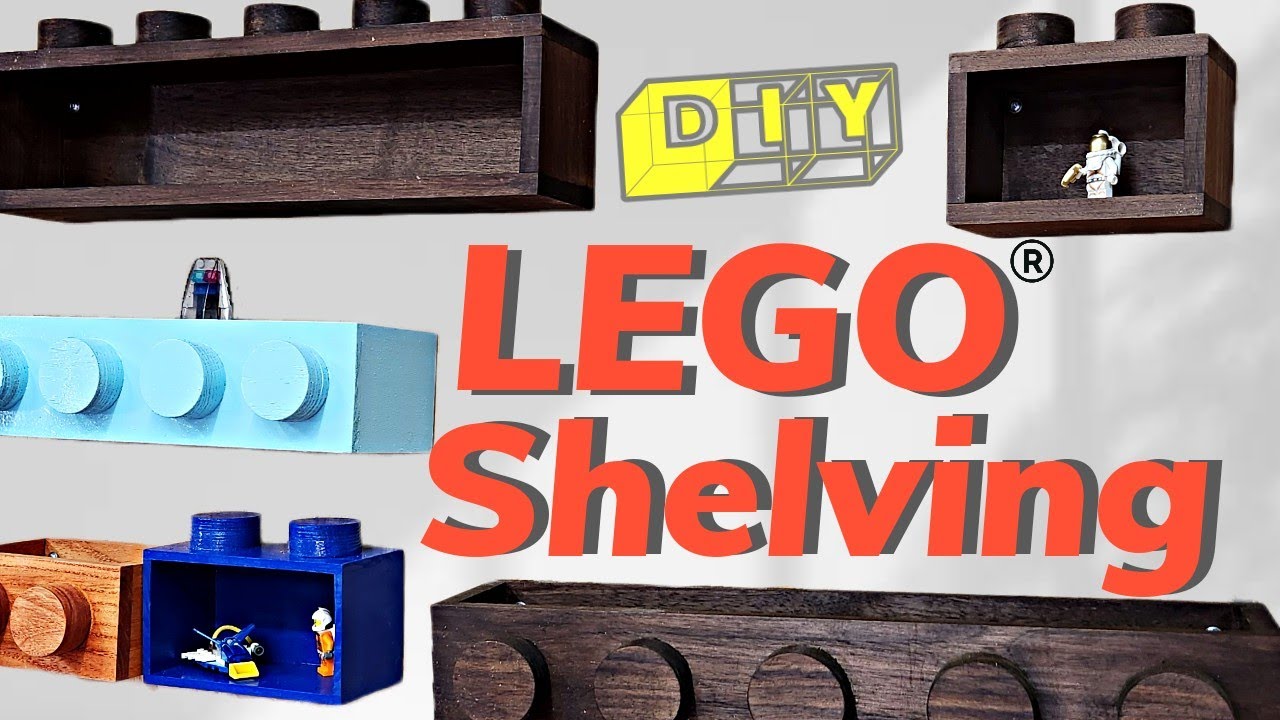 Wooden Legos Stack Better than Plastic. FREE PLANS