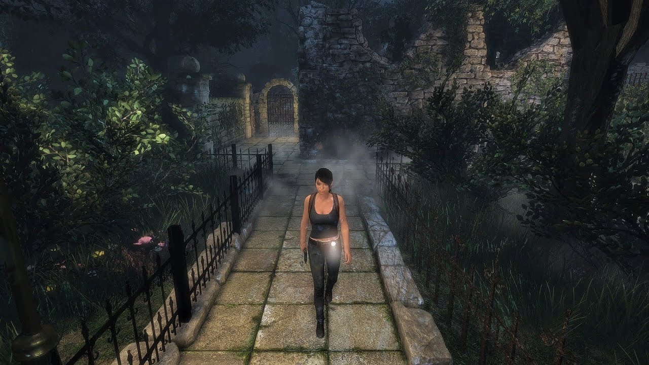 Them and Us Walkthrough #5 - Evil Medallion, Green courtyard key, Antique mirror, Burnig oil, Portal