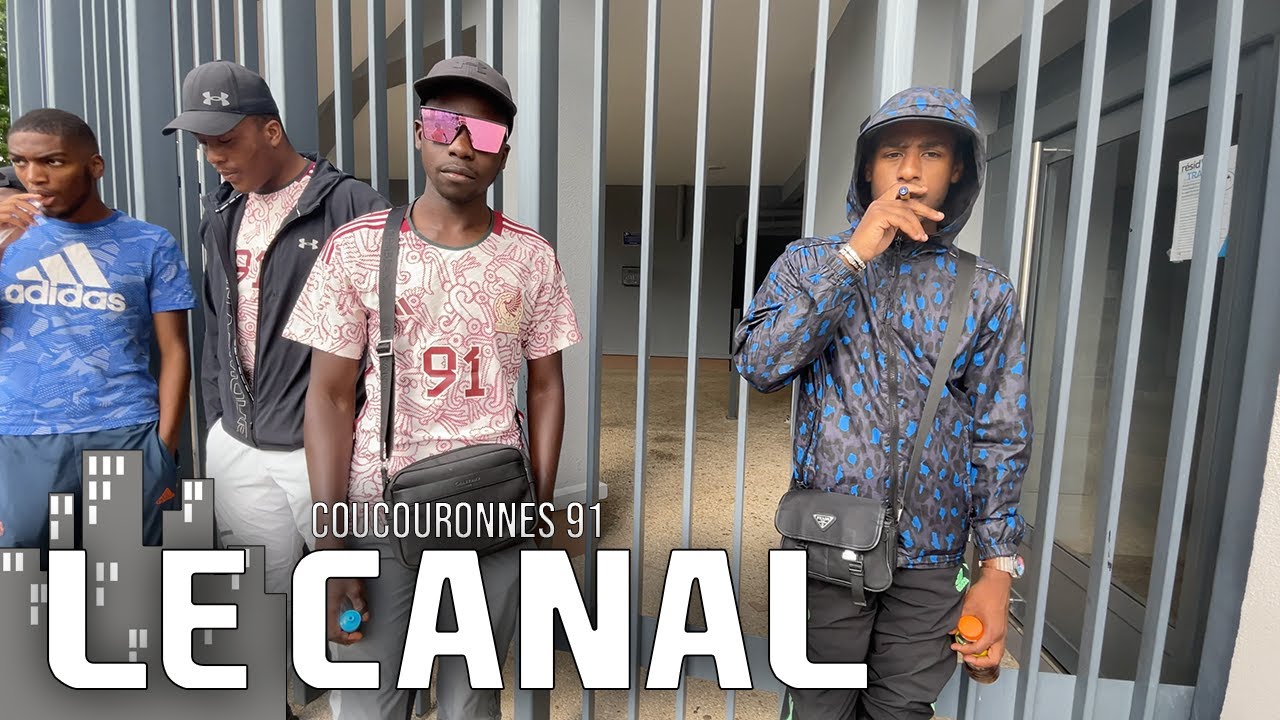 GabMorrison - Visite du quartier du Canal avec la RF Squadd (Courcouronnes 91)