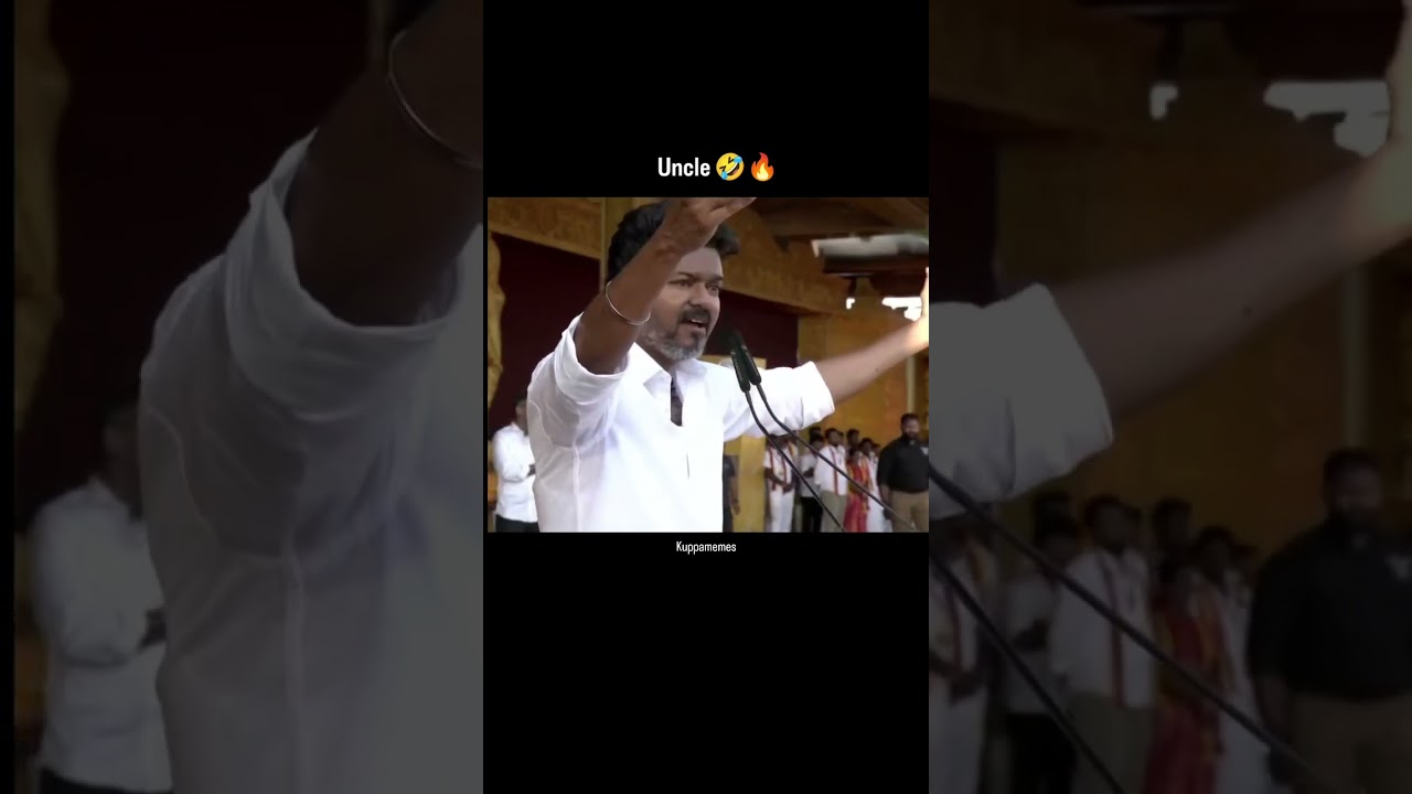 Vijay Funny Speech | Mass + Comedy Combo 🤩