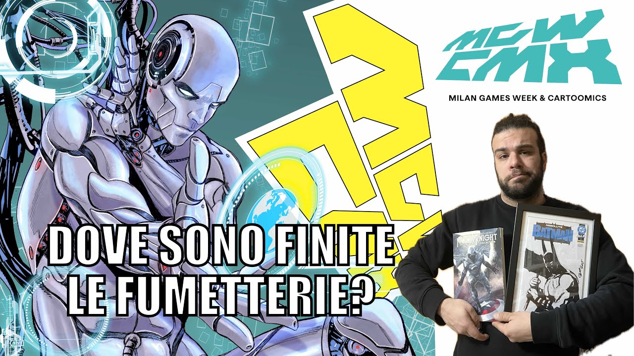 MILANO GAMES WEEK 2025: grandi autori, ma il fumetto dov’è finito? #mgwcmx2025 #milanogamesweek