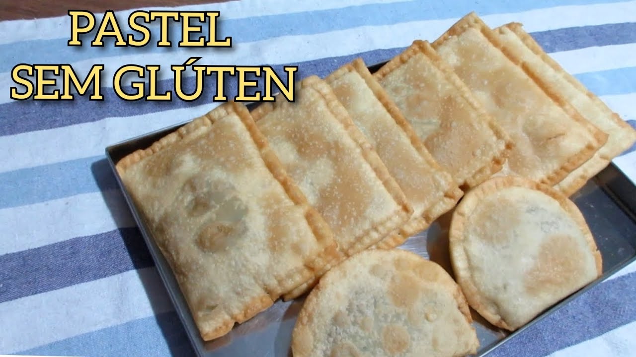 MASSA PARA PASTEL SEM GLÚTEN | SEM GOMA XANTANA, receita exclusiva para os que não tem goma xantana