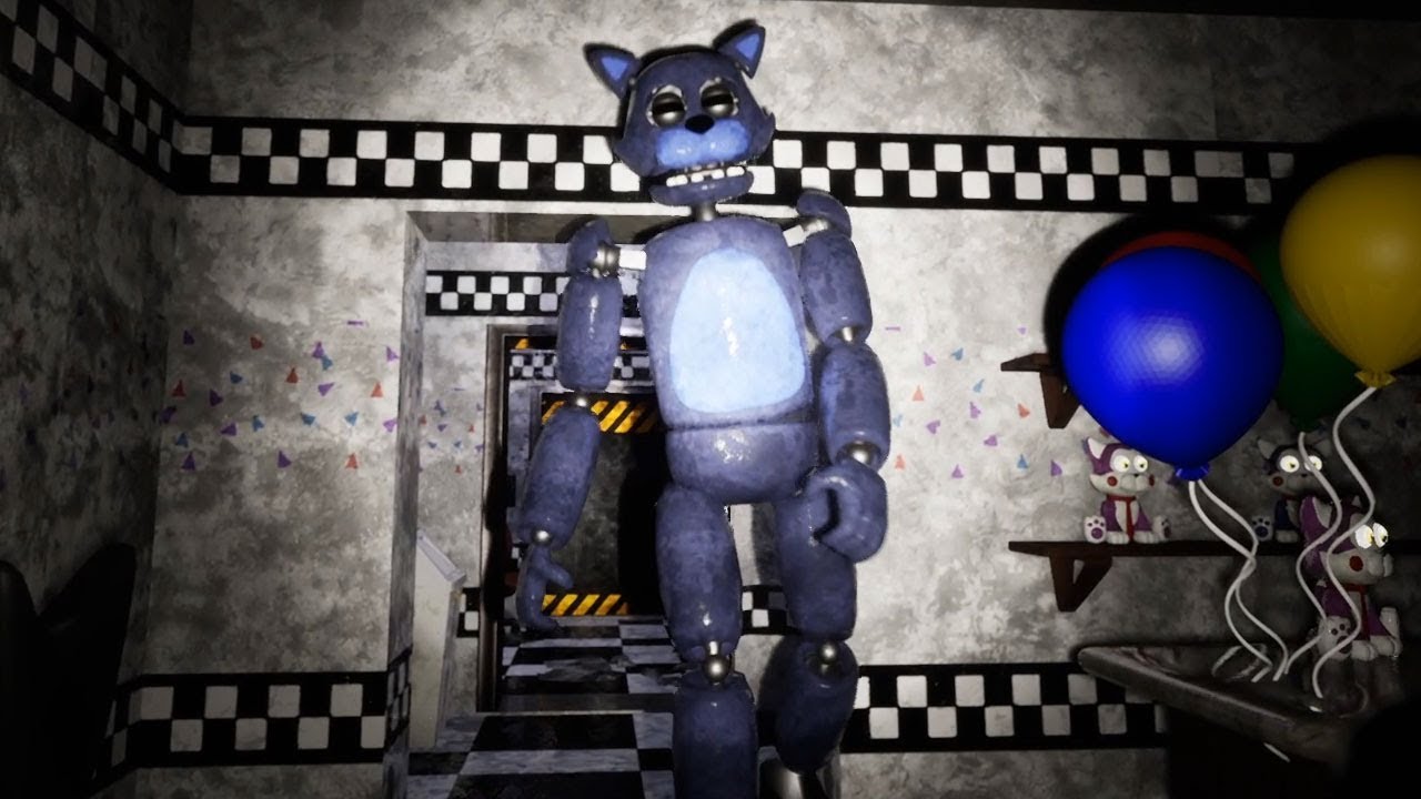 Chased by SHADOW CANDY.. Visiting Candys Diner during the DAY! | FNAF Five Unreal Nights at Candy's