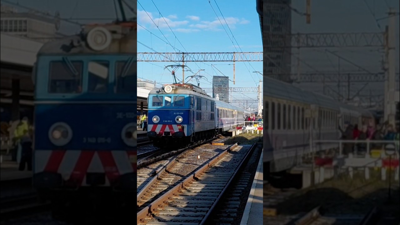 Odjazd 3E-100-030 z TurKolem "Katarzynka" z Poznania Głównego 