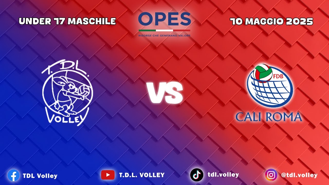 T.D.L. Volley - Cali Roma | Under 17 Maschile