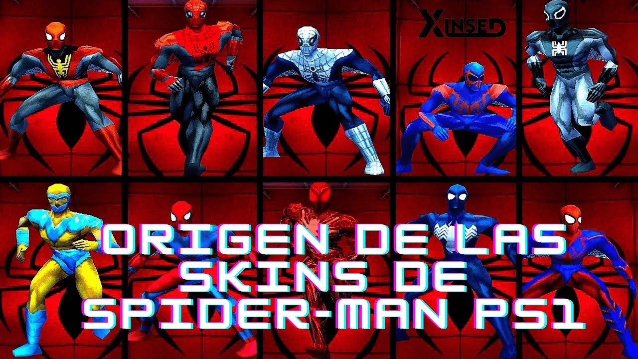 Origen de los Trajes de Spider-man PS1