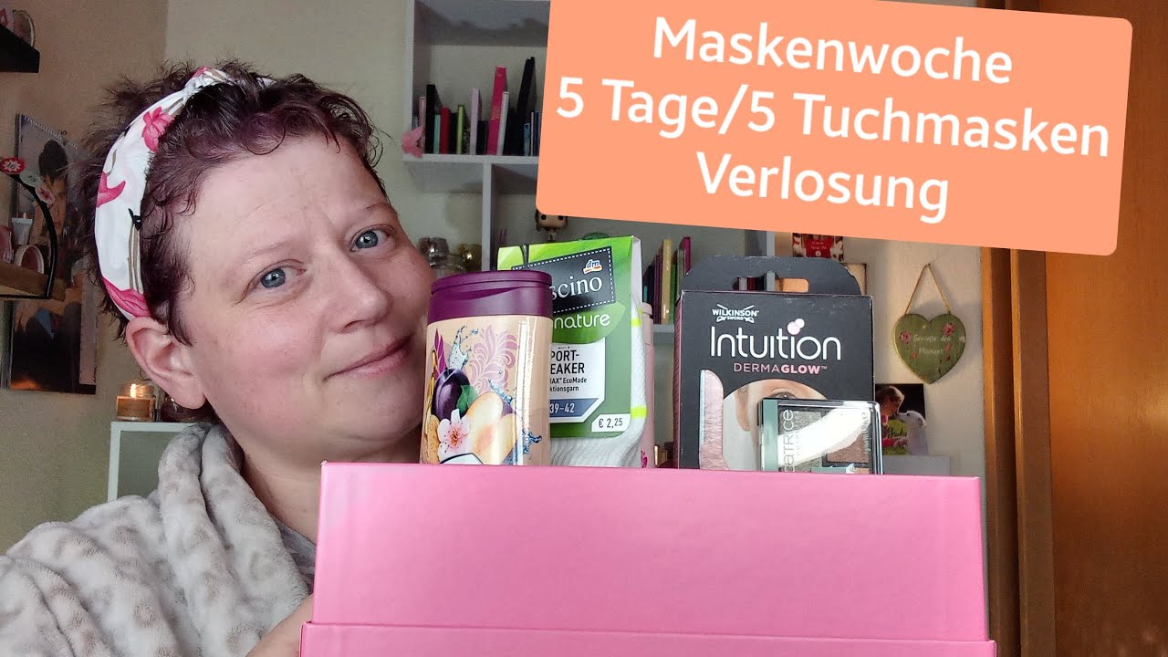 Maskenwoche/5 Tage-5 Tuchmasken/Ich teste/Verlosung