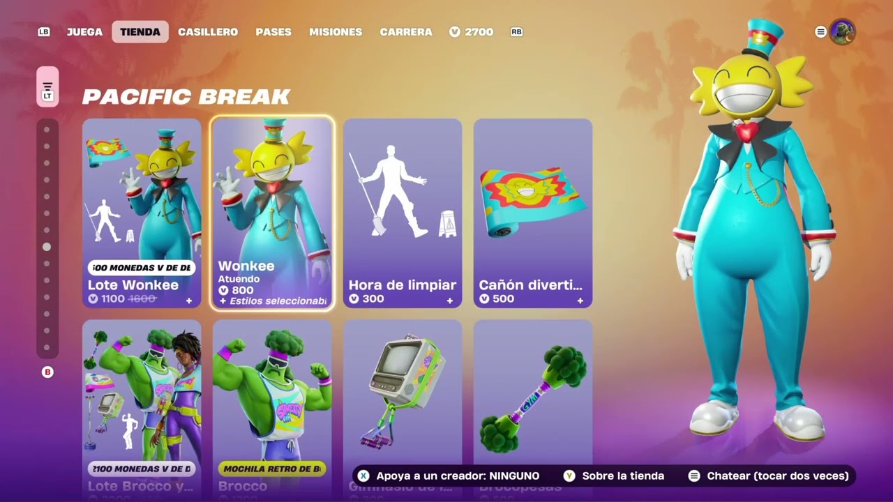 Tienda Fortnite Hoy 01 de Marzo del 2026