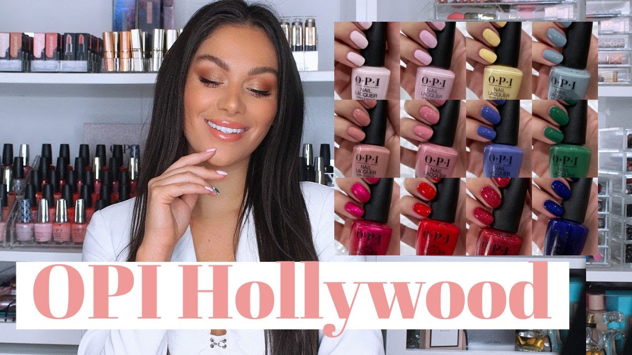 OPI HOLLYWOOD COLLECTION SWATCHES AND FULL REVIEW | Beauty's Big Sister