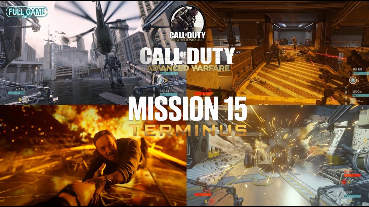 Call of Duty Advanced Warfare Mission 15 – Terminus (Final Mission) | Ending Gameplay (HD)