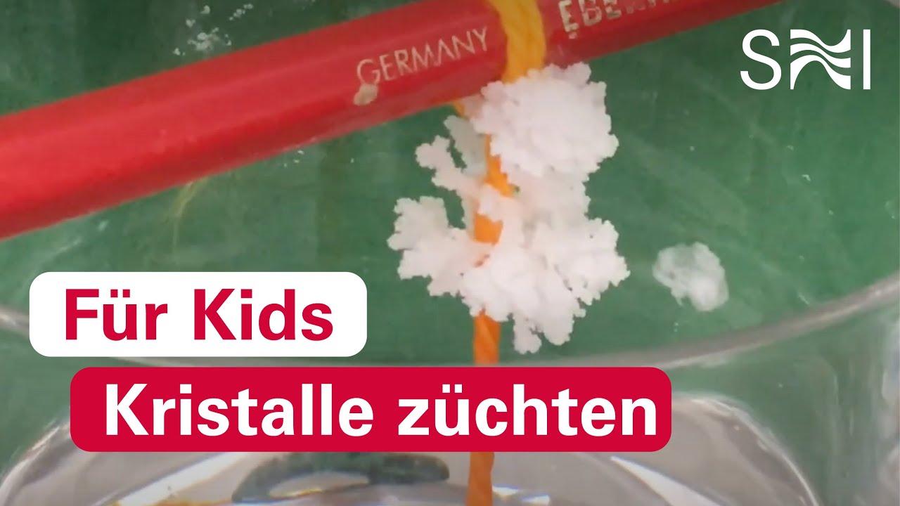 Experiment: Kristalle züchten