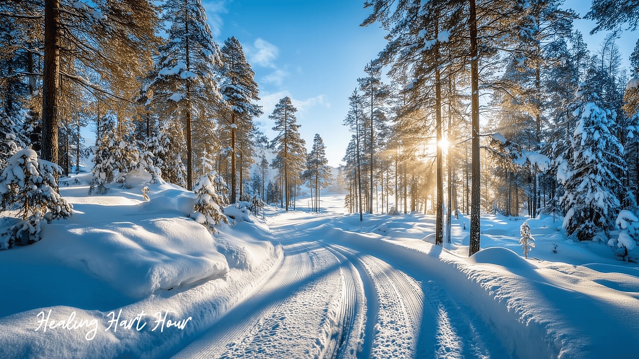 Красивая зимняя музыка 2026 ❄️ Музыка от стресса для глубокого расслабления и душевного покоя