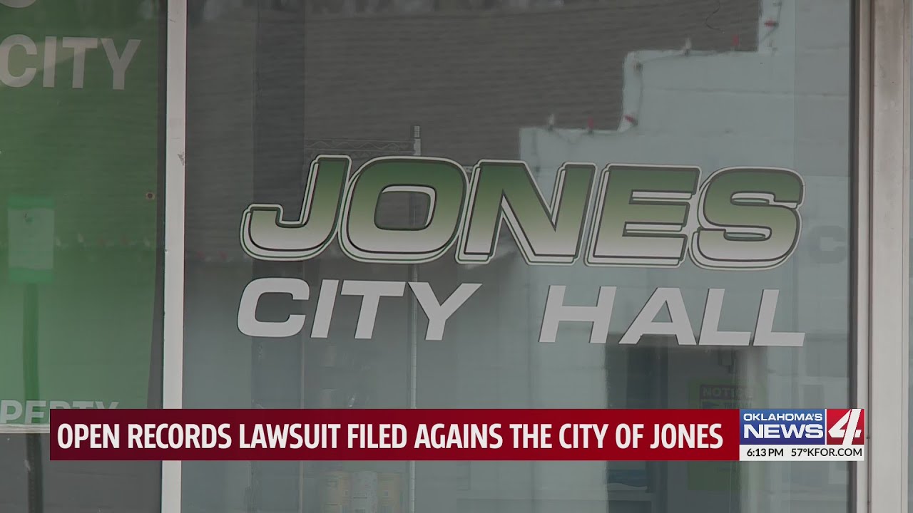 Jones resident sues Oklahoma town for allegedly violating Open Records Act