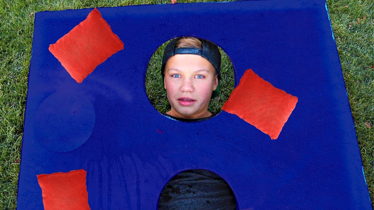 GIANT CornHole Challenge! EXTREME EDITION