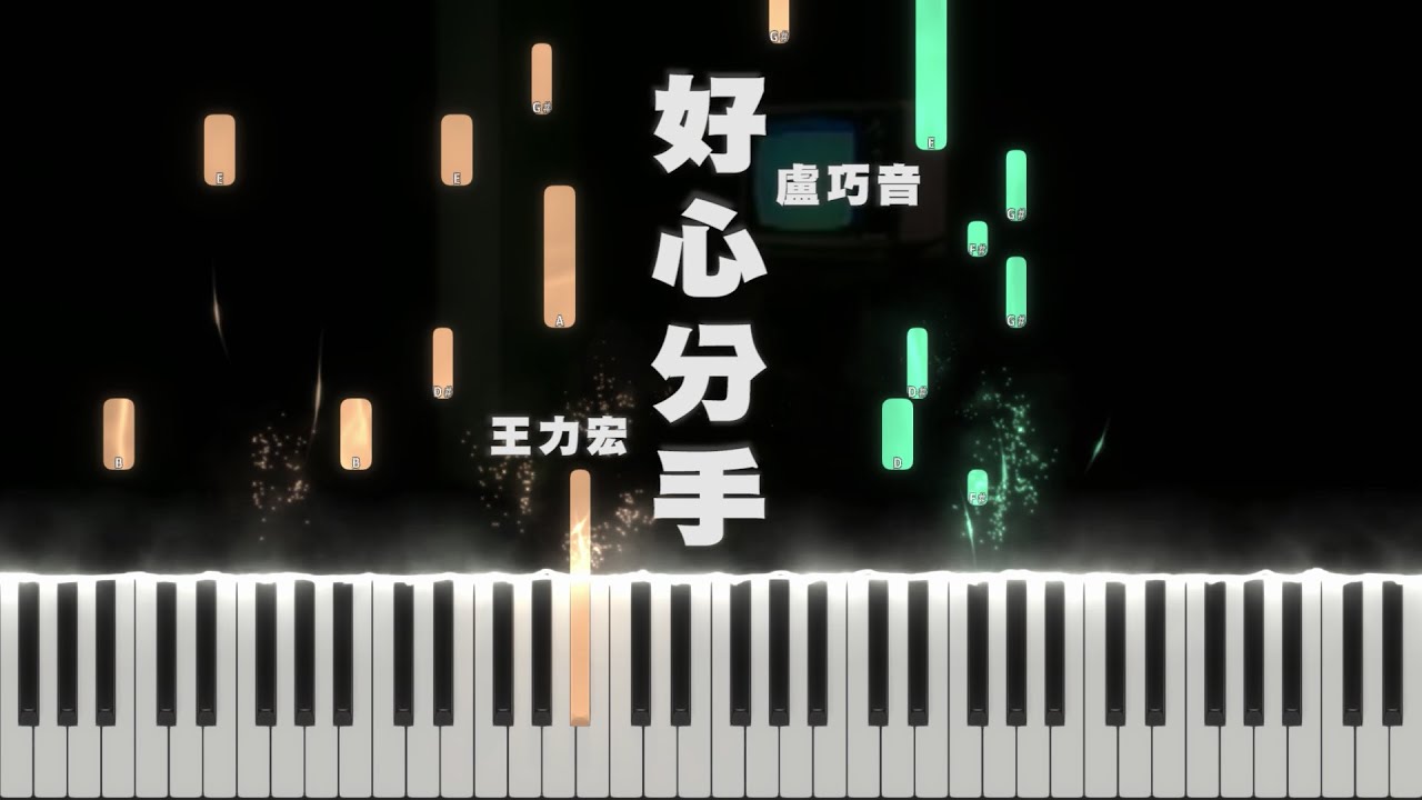 盧巧音 Candy Lo - 好心分手 Hao Xin Fen Shou ft. 王力宏 Leehom Wang (Piano Tutorial by Javin Tham)