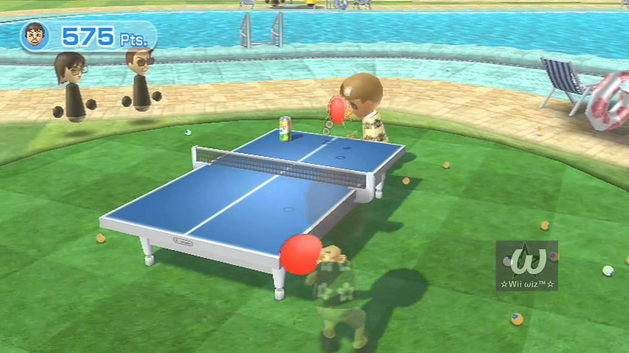 Wii Sports Resort: Table Tennis: Return Challenge - My Record (958 Pts.)